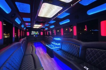 Clearwater Limousine Bus Interior
