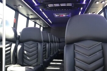 Clearwater Minibus Interior
