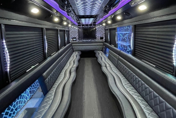 Clearwater Party Bus Interior