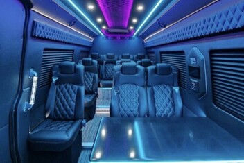 Clearwater Sprinter Bus Interior