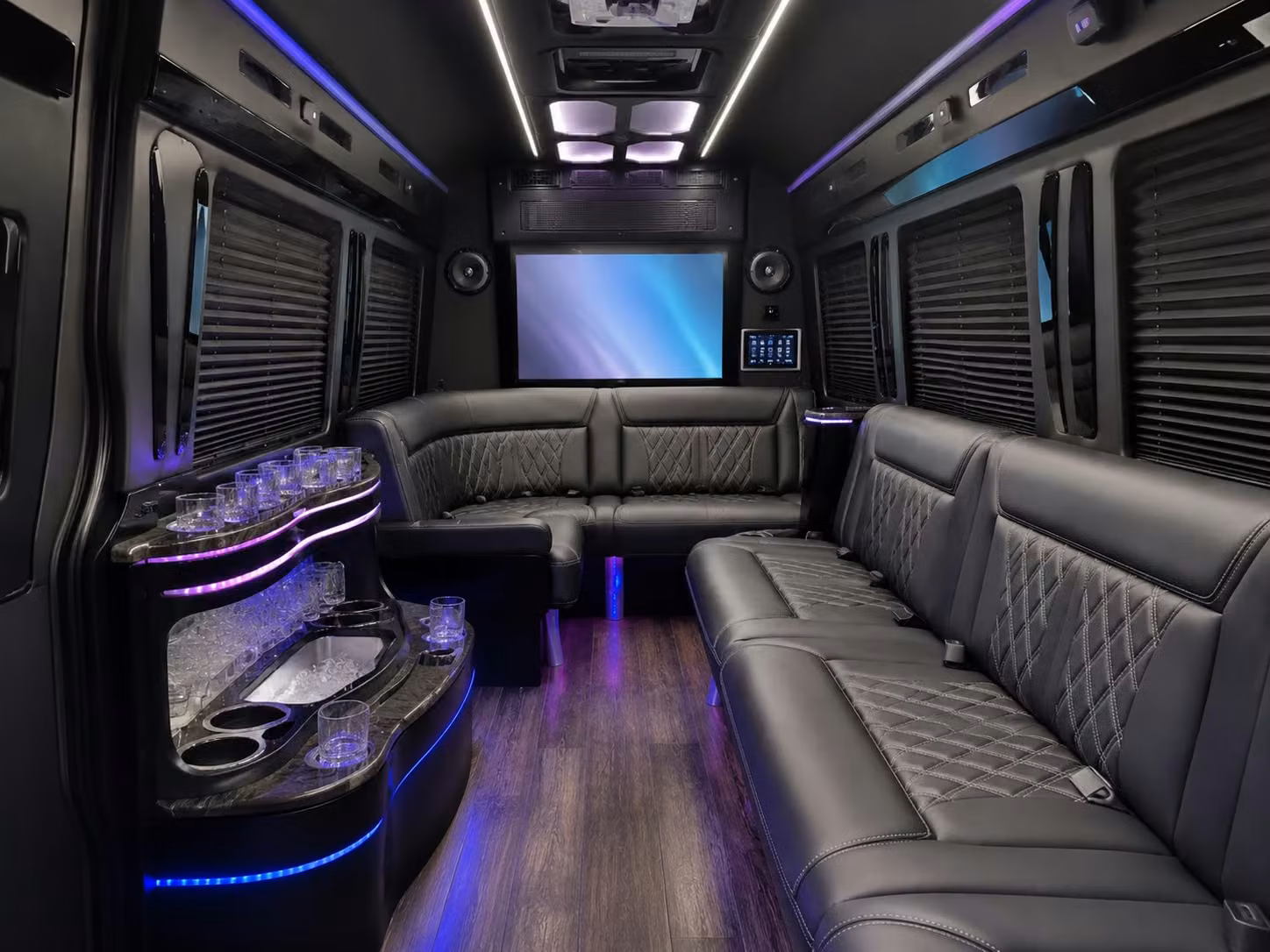 bus rental options for clearwater trips