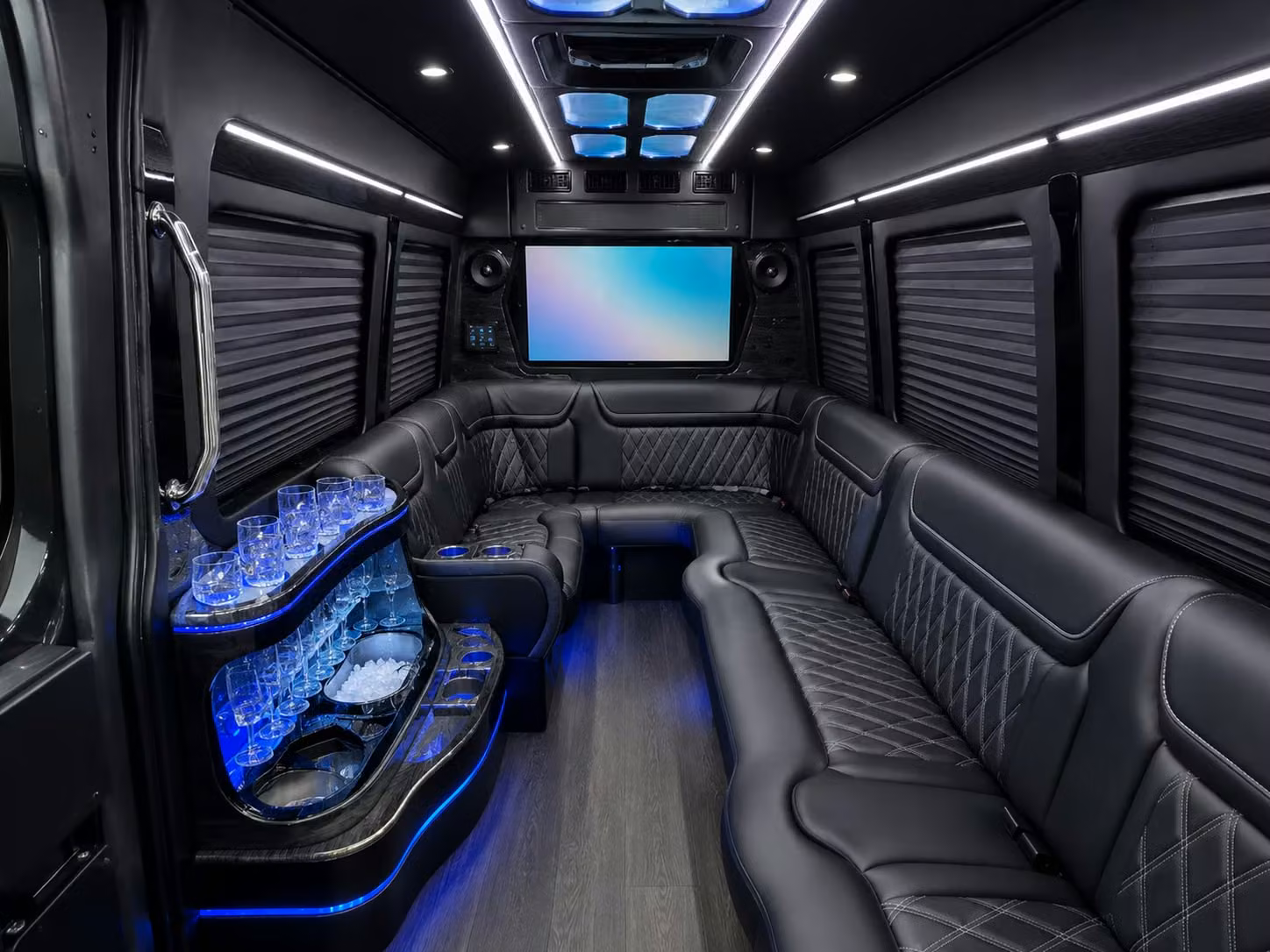 corporate event transportation along clearwater beach and the gulf coast