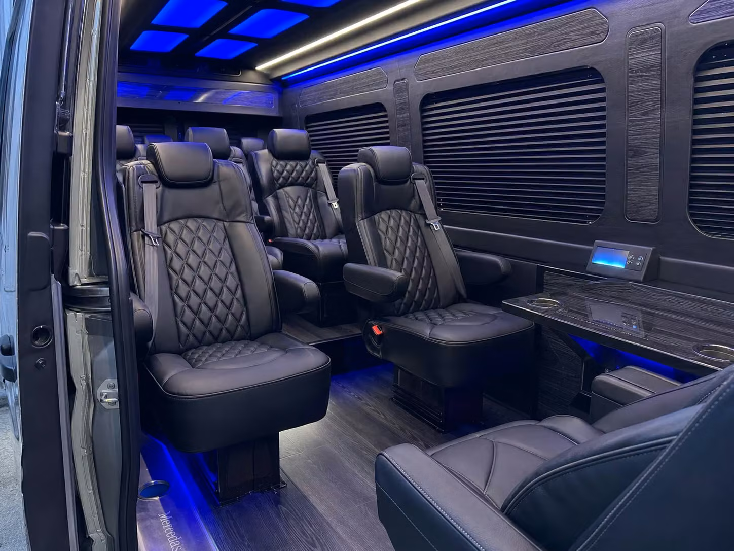 sprinter van transportation for groups and events across clearwater